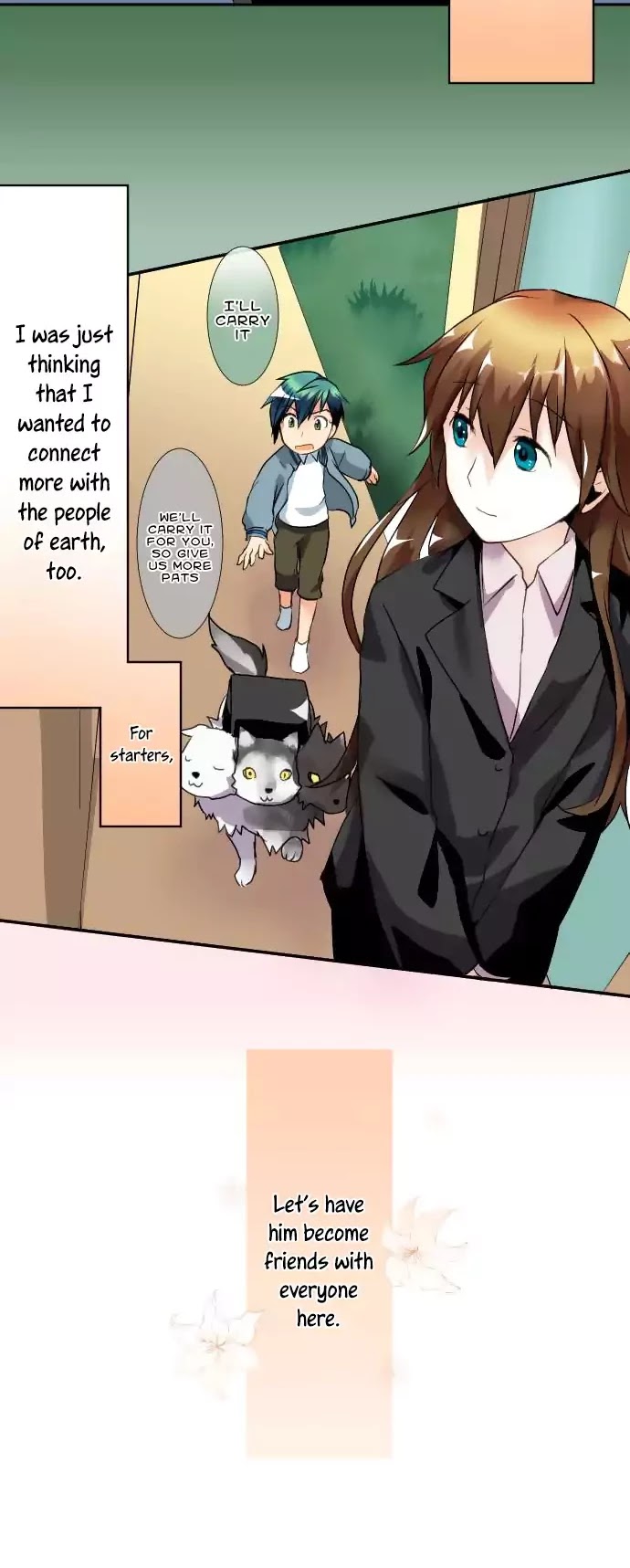 Hakase to Suraimu-chan Chapter 38 page 6 - Chapter 38: Kousuke And The House of Monsters