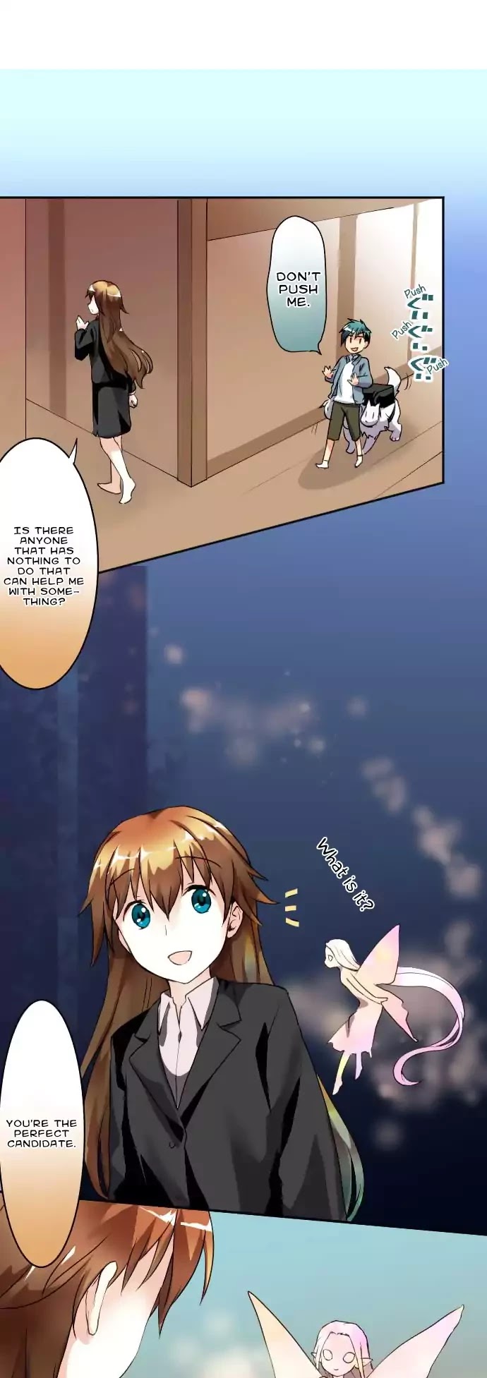 Hakase to Suraimu-chan Chapter 38 page 7 - Chapter 38: Kousuke And The House of Monsters