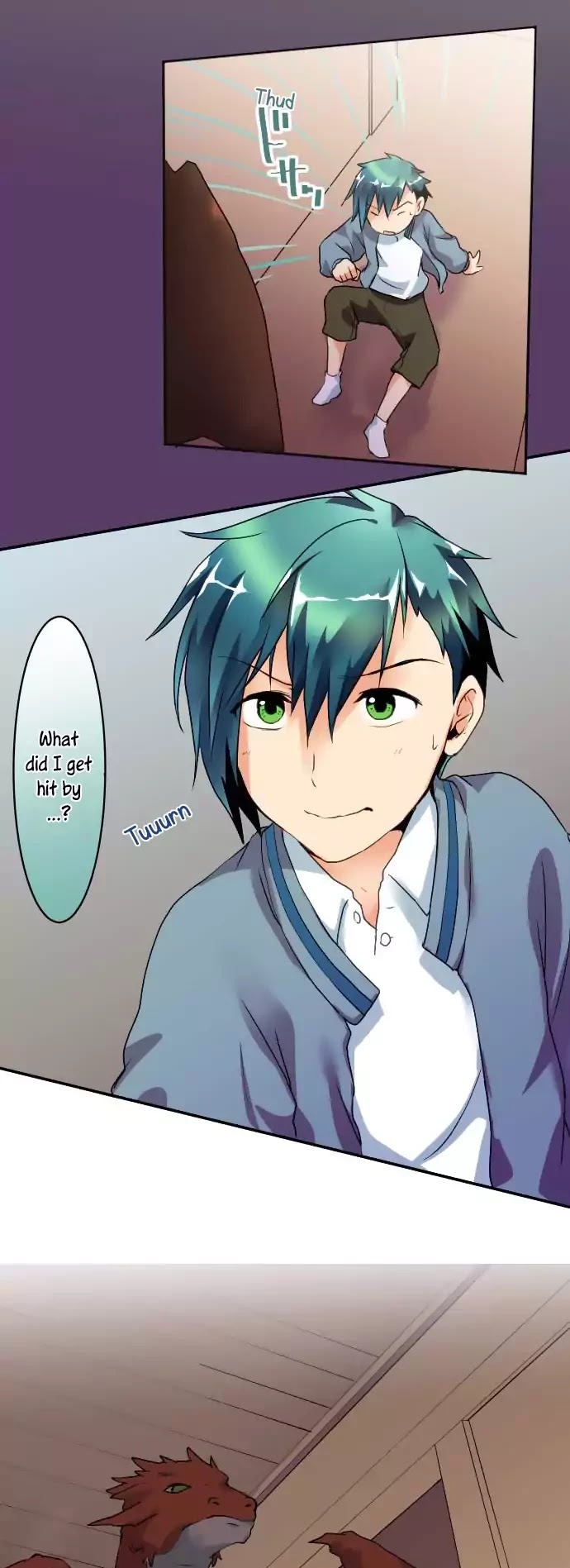 Hakase to Suraimu-chan Chapter 38 page 9 - Chapter 38: Kousuke And The House of Monsters