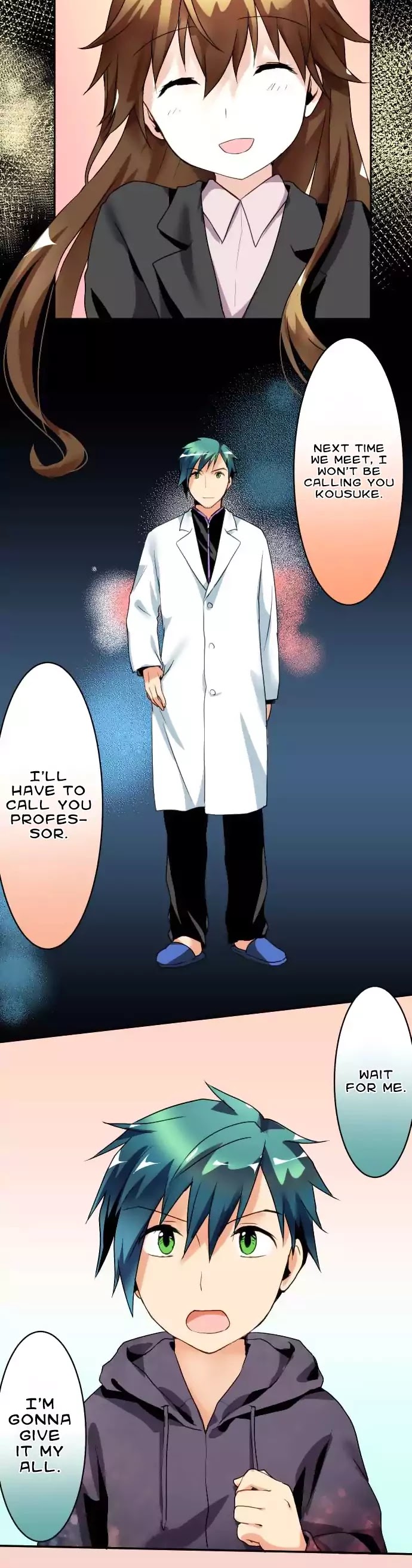 Hakase to Suraimu-chan Chapter 39 page 15 - Chapter 39: Until We Meet Again