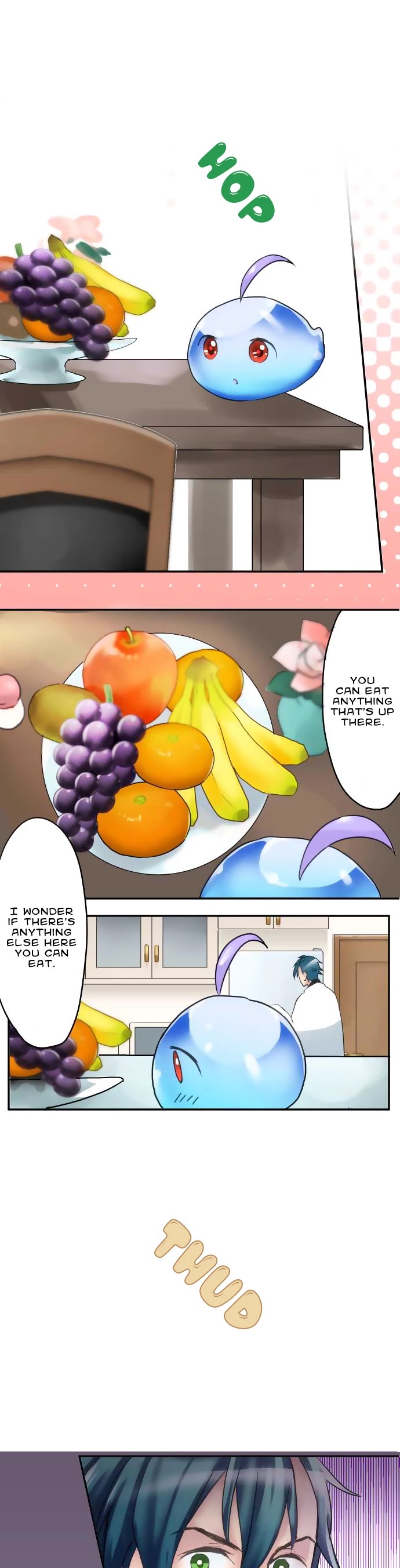 Hakase to Suraimu-chan Chapter 4 page 10 - Chapter 4: I eat and drink