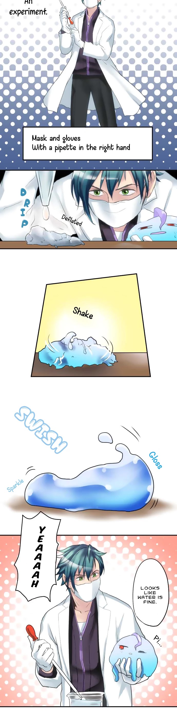 Hakase to Suraimu-chan Chapter 4 page 13 - Chapter 4: I eat and drink