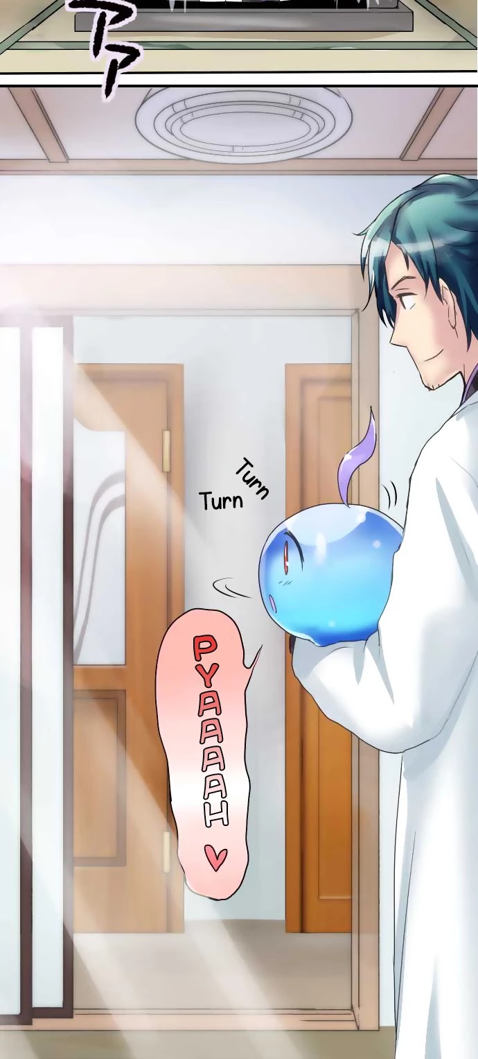 Hakase to Suraimu-chan Chapter 4 page 8 - Chapter 4: I eat and drink