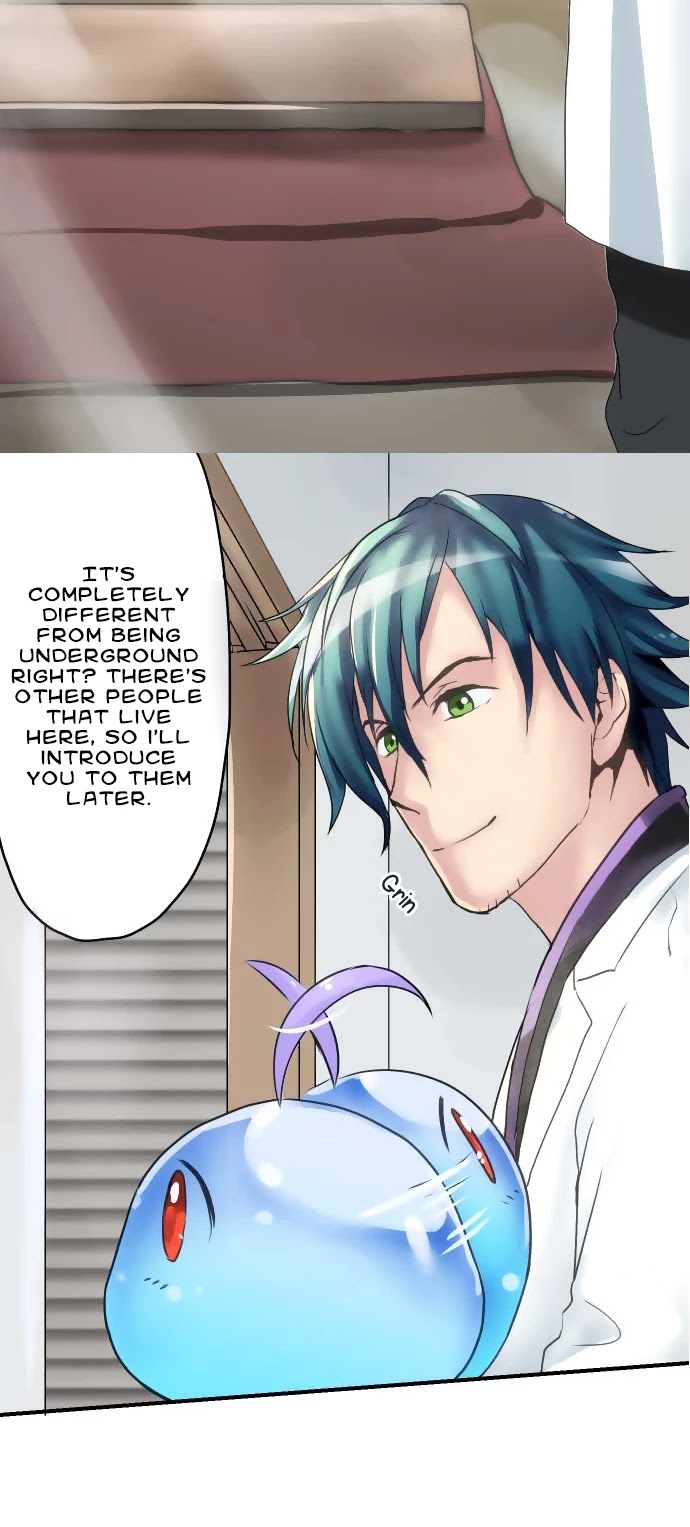 Hakase to Suraimu-chan Chapter 4 page 9 - Chapter 4: I eat and drink