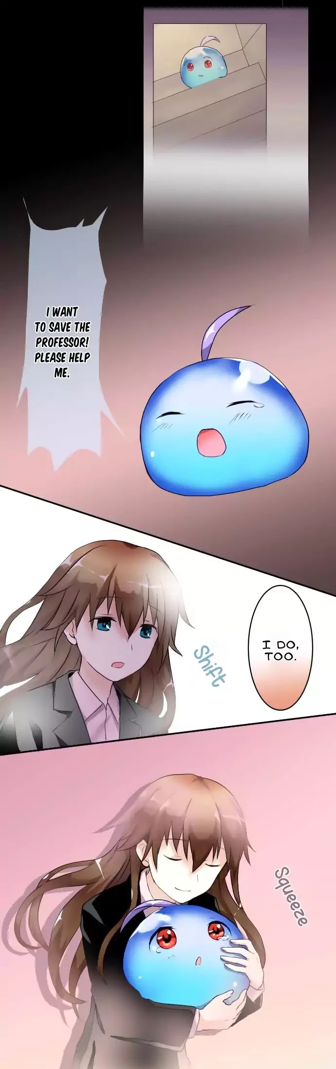 Hakase to Suraimu-chan Chapter 40 page 13 - Chapter 40: Lime's Memories 2