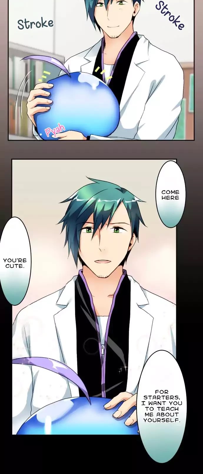 Hakase to Suraimu-chan Chapter 40 page 9 - Chapter 40: Lime's Memories 2