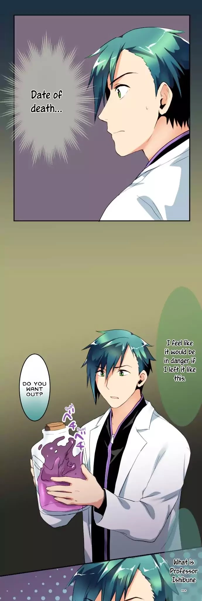 Hakase to Suraimu-chan Chapter 42 page 4 - Chapter 42: Short