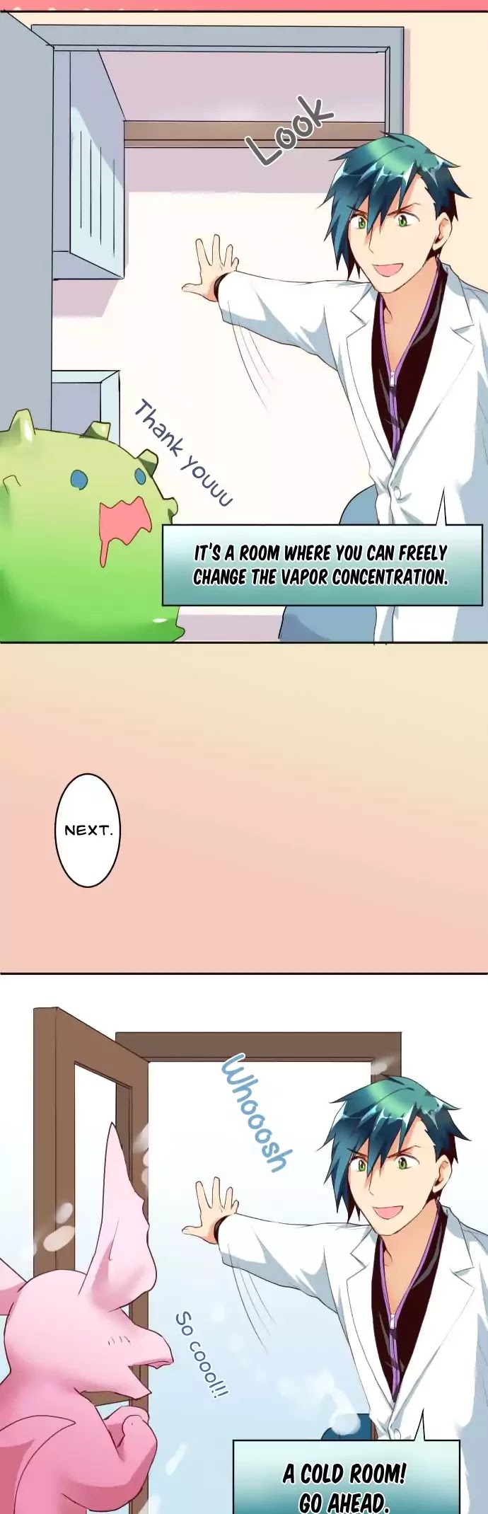 Hakase to Suraimu-chan Chapter 43 page 10 - Chapter 43: Before/After