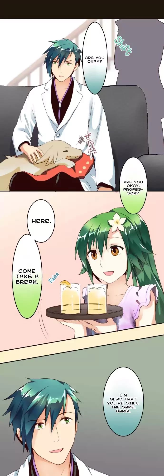 Hakase to Suraimu-chan Chapter 43 page 14 - Chapter 43: Before/After