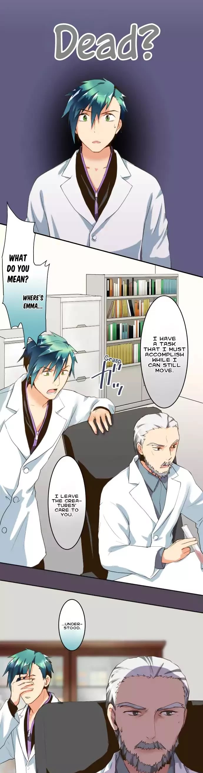 Hakase to Suraimu-chan Chapter 43 page 6 - Chapter 43: Before/After