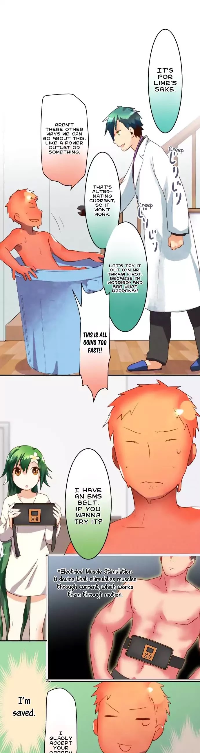 Hakase to Suraimu-chan Chapter 45 page 10 - Chapter 45: Melting Lime