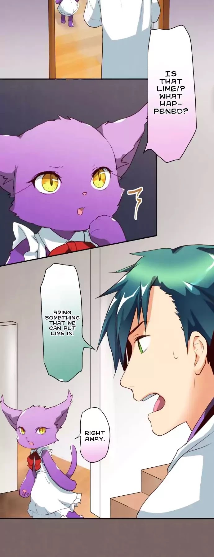 Hakase to Suraimu-chan Chapter 45 page 4 - Chapter 45: Melting Lime