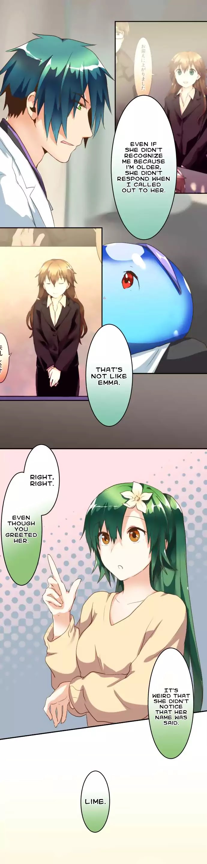 Hakase to Suraimu-chan Chapter 46 page 8 - Chapter 46: Been A While, Or A Minute?