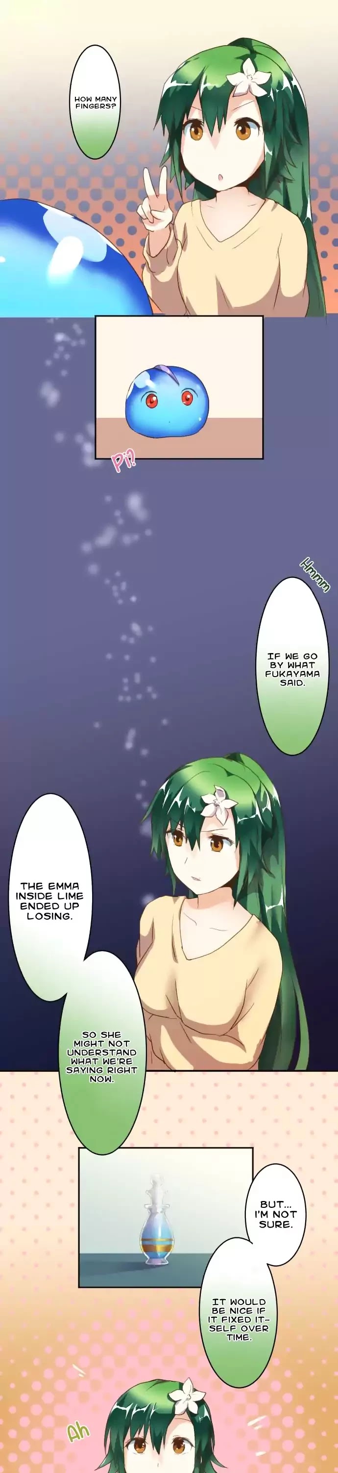 Hakase to Suraimu-chan Chapter 46 page 9 - Chapter 46: Been A While, Or A Minute?