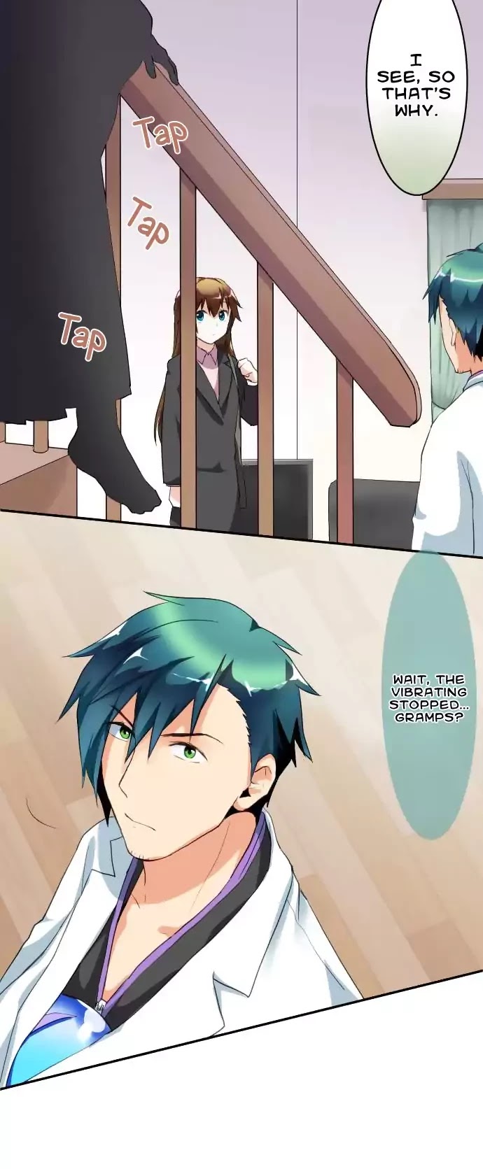 Hakase to Suraimu-chan Chapter 47 page 14 - Chapter 47: Half-body, Half-mind