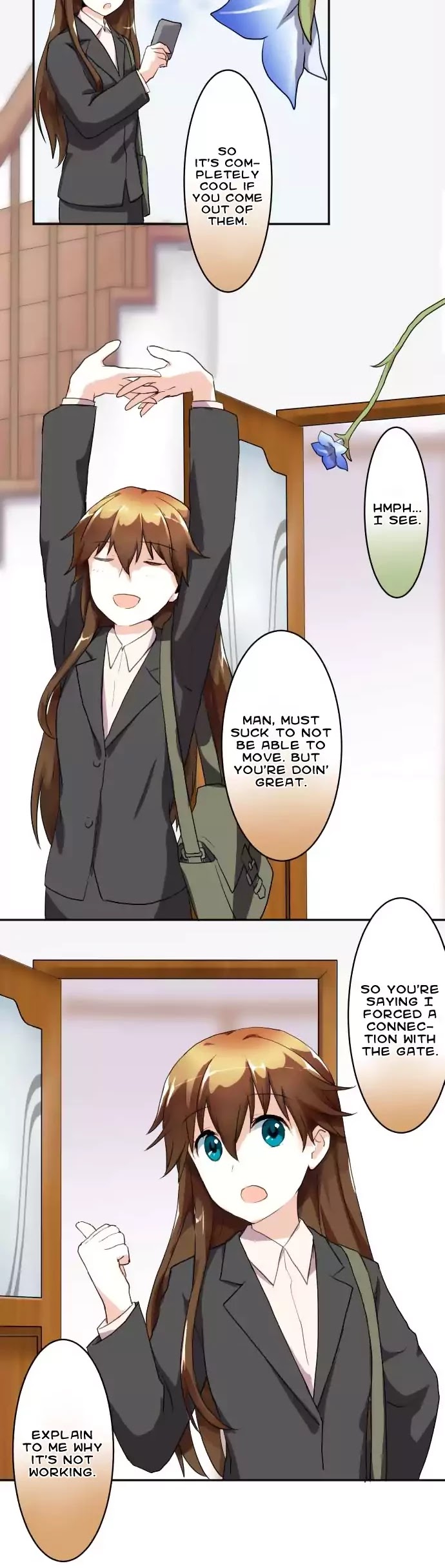 Hakase to Suraimu-chan Chapter 47 page 7 - Chapter 47: Half-body, Half-mind