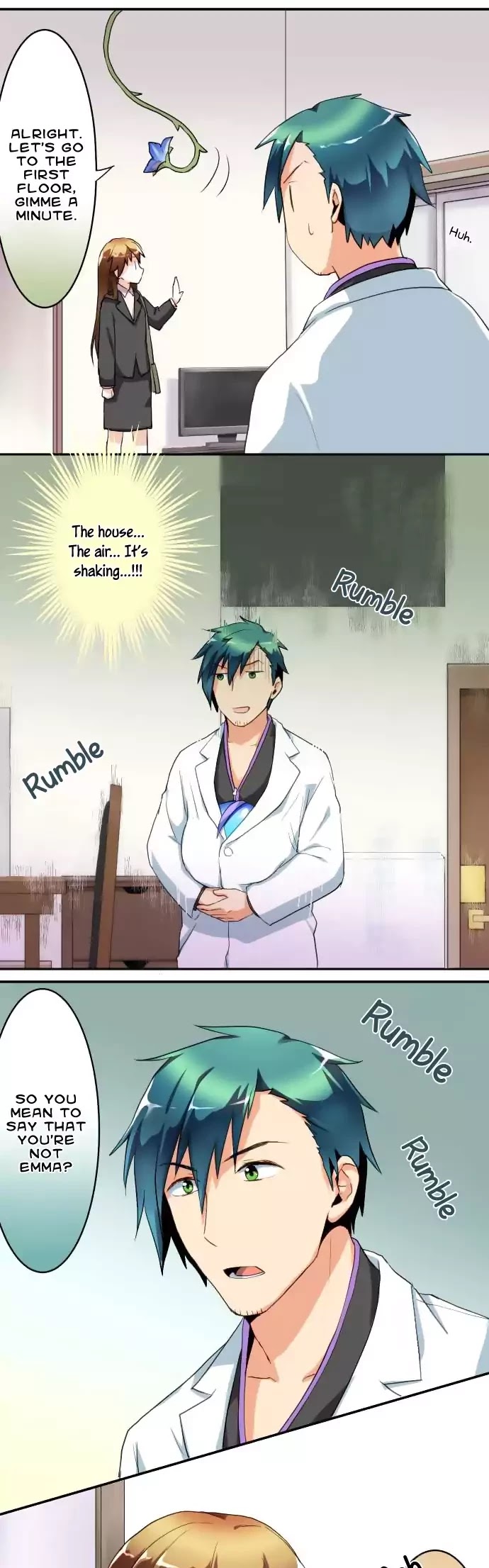 Hakase to Suraimu-chan Chapter 47 page 8 - Chapter 47: Half-body, Half-mind
