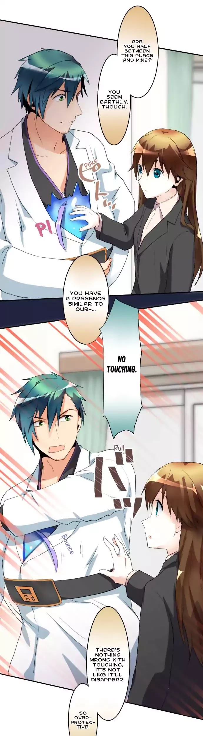 Hakase to Suraimu-chan Chapter 48 page 11 - Chapter 48: Where Is This Kid From