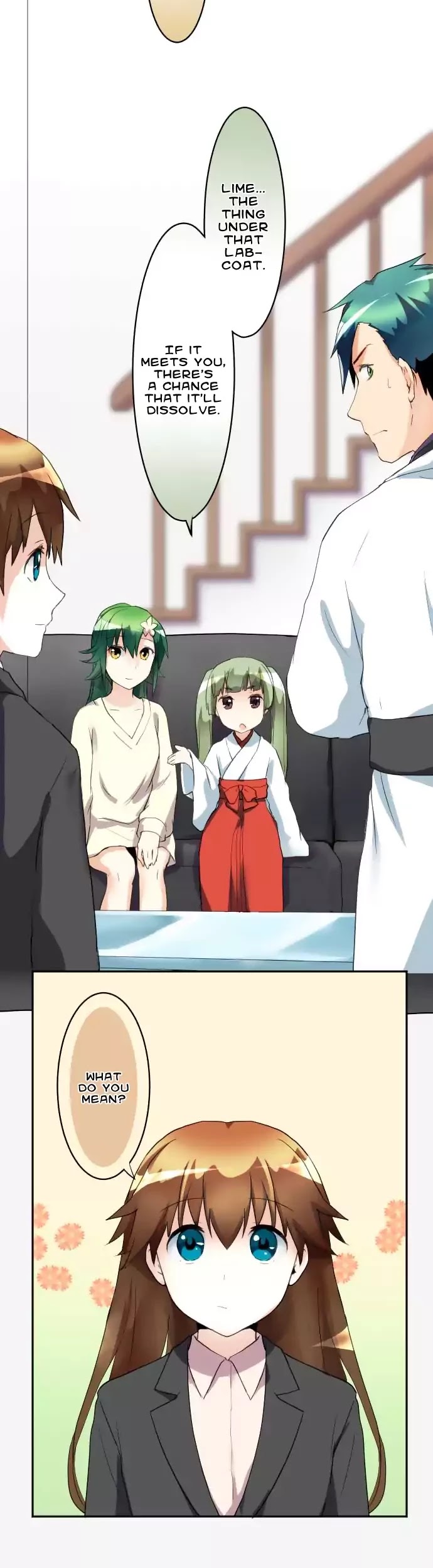 Hakase to Suraimu-chan Chapter 48 page 12 - Chapter 48: Where Is This Kid From