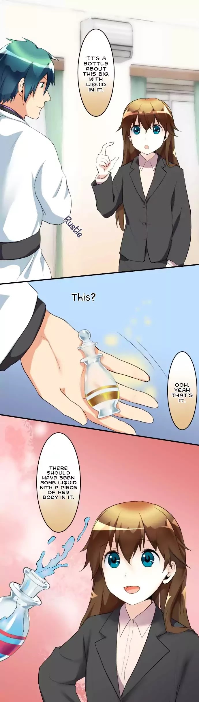 Hakase to Suraimu-chan Chapter 48 page 17 - Chapter 48: Where Is This Kid From