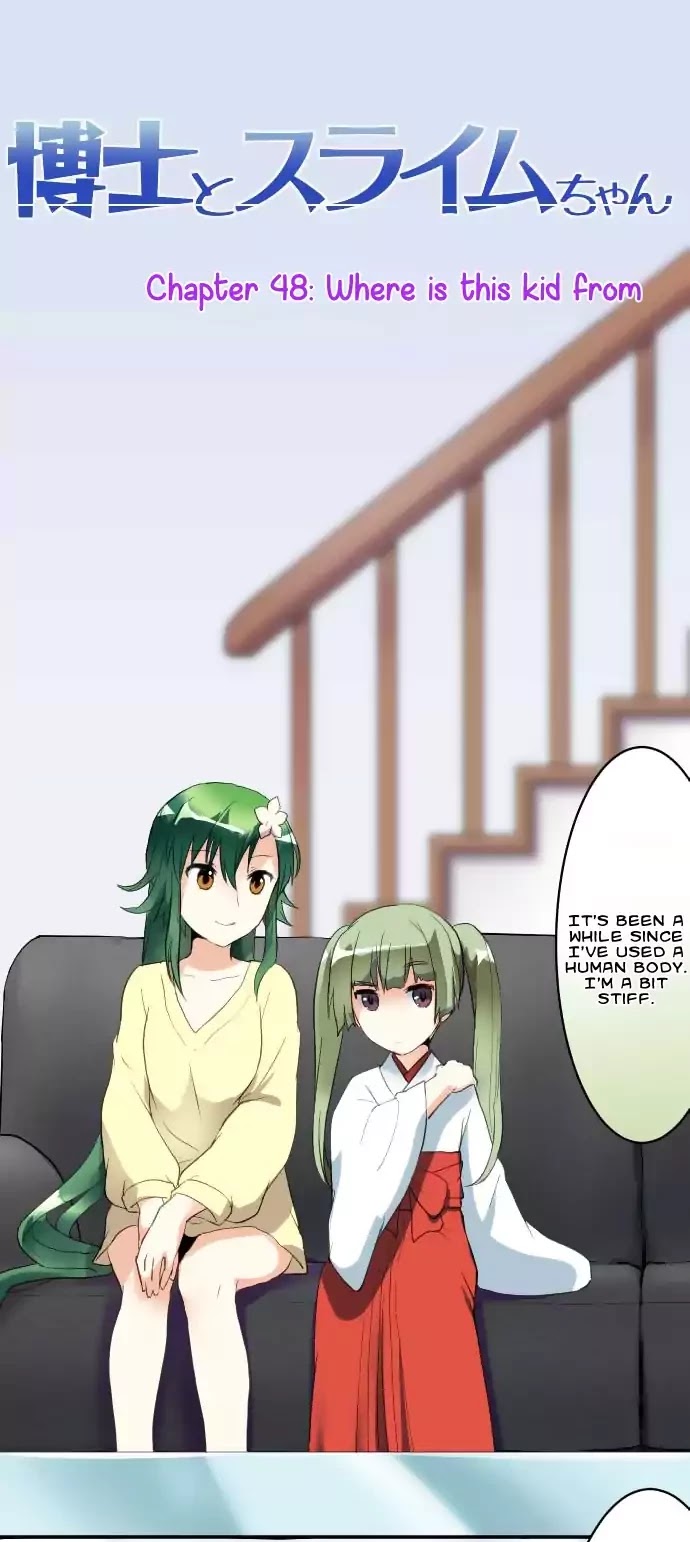 Hakase to Suraimu-chan Chapter 48 page 3 - Chapter 48: Where Is This Kid From
