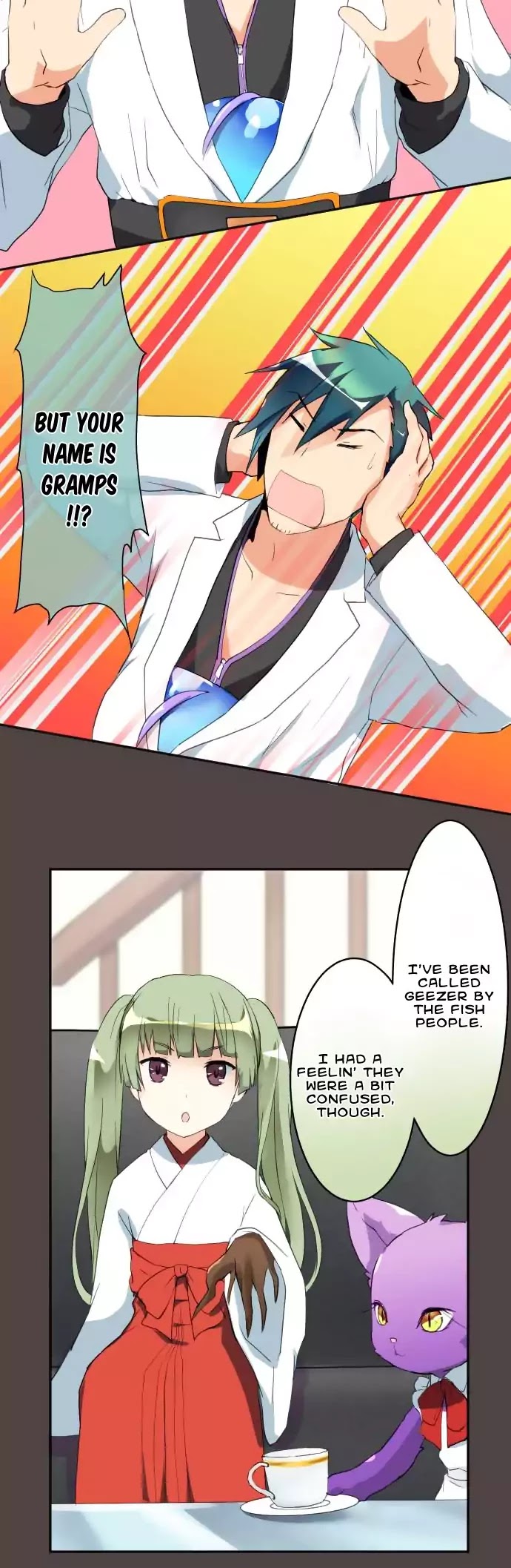 Hakase to Suraimu-chan Chapter 48 page 6 - Chapter 48: Where Is This Kid From