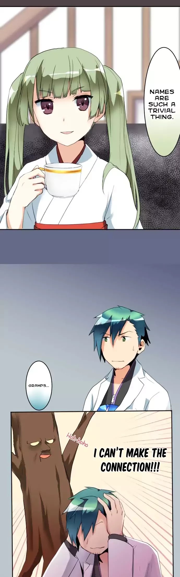 Hakase to Suraimu-chan Chapter 48 page 7 - Chapter 48: Where Is This Kid From