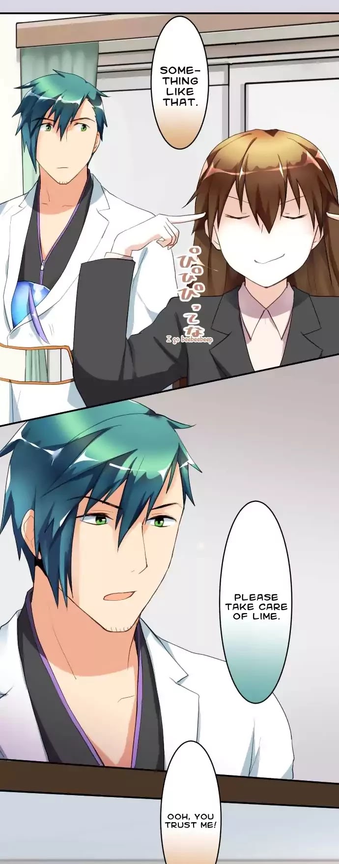 Hakase to Suraimu-chan Chapter 49 page 14 - Chapter 49: Lime Moisturizer