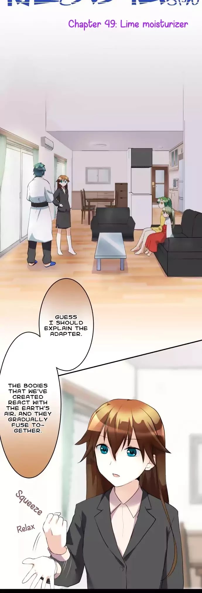 Hakase to Suraimu-chan Chapter 49 page 3 - Chapter 49: Lime Moisturizer