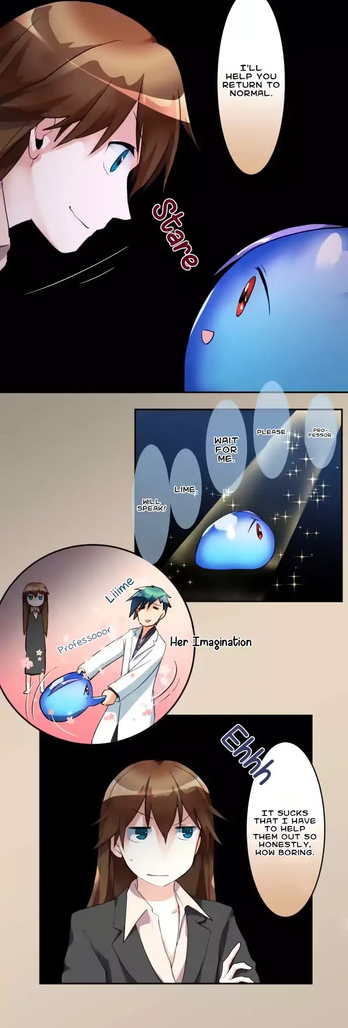 Hakase to Suraimu-chan Chapter 50 page 19 - Chapter 50: The Professor