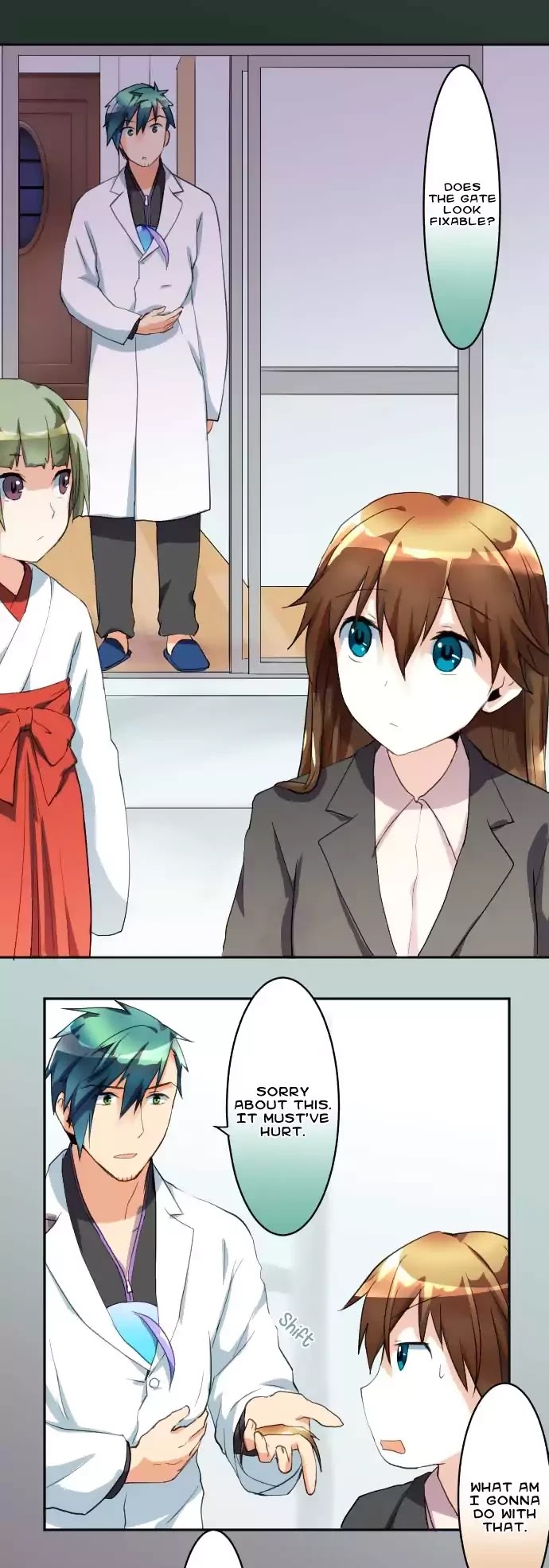 Hakase to Suraimu-chan Chapter 51 page 14 - Chapter 51: Hair