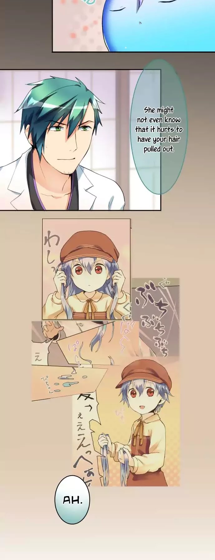 Hakase to Suraimu-chan Chapter 51 page 9 - Chapter 51: Hair