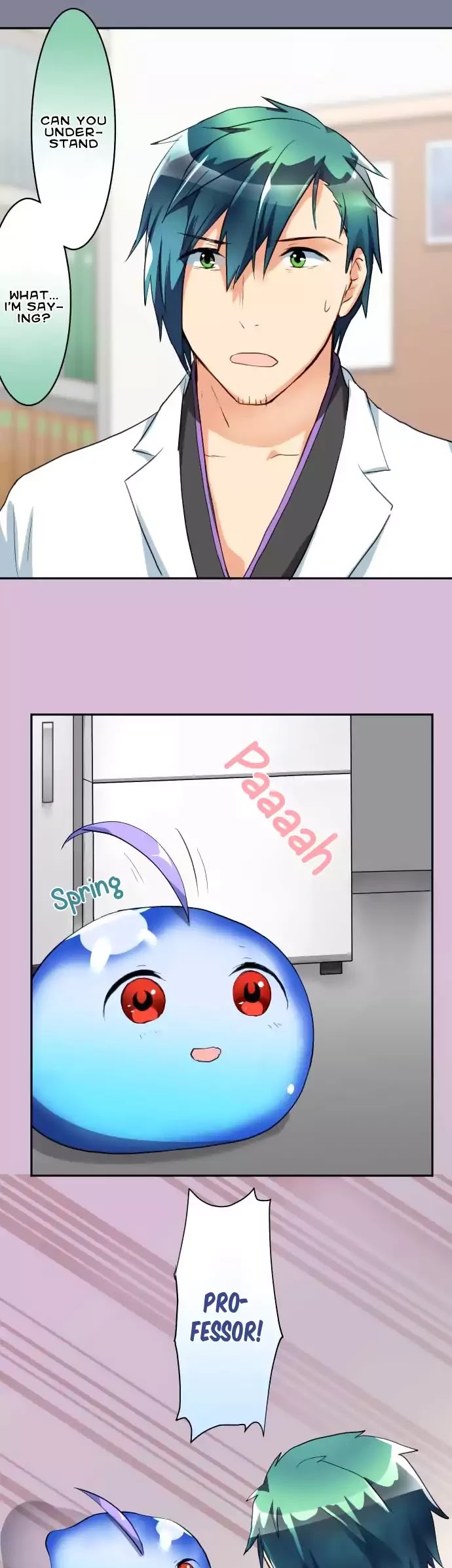 Hakase to Suraimu-chan Chapter 52 page 11 - Chapter 52: Welcome Back