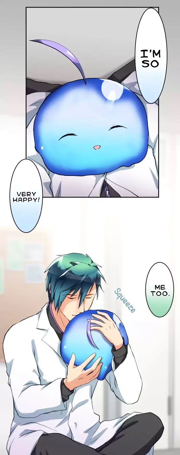 Hakase to Suraimu-chan Chapter 52 page 13 - Chapter 52: Welcome Back