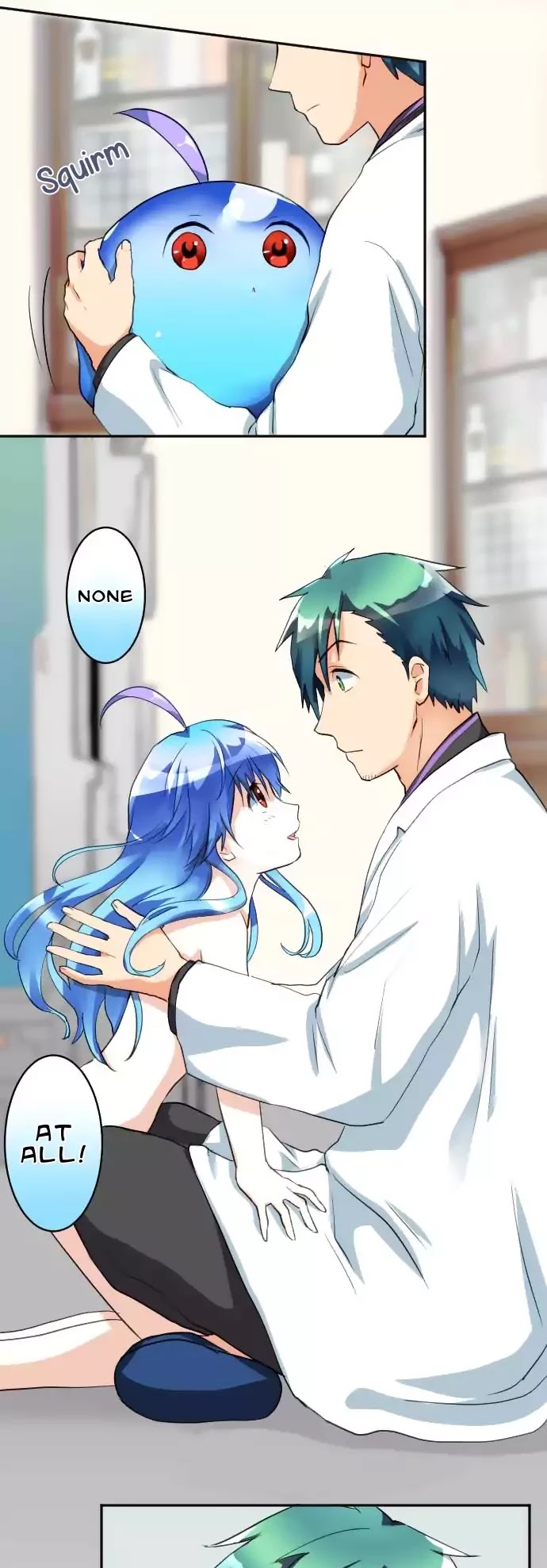 Hakase to Suraimu-chan Chapter 52 page 15 - Chapter 52: Welcome Back