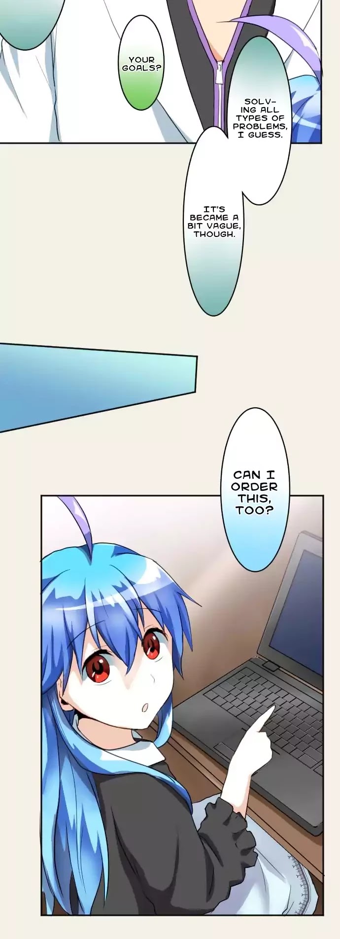 Hakase to Suraimu-chan Chapter 54 page 18 - Chapter 54: A request