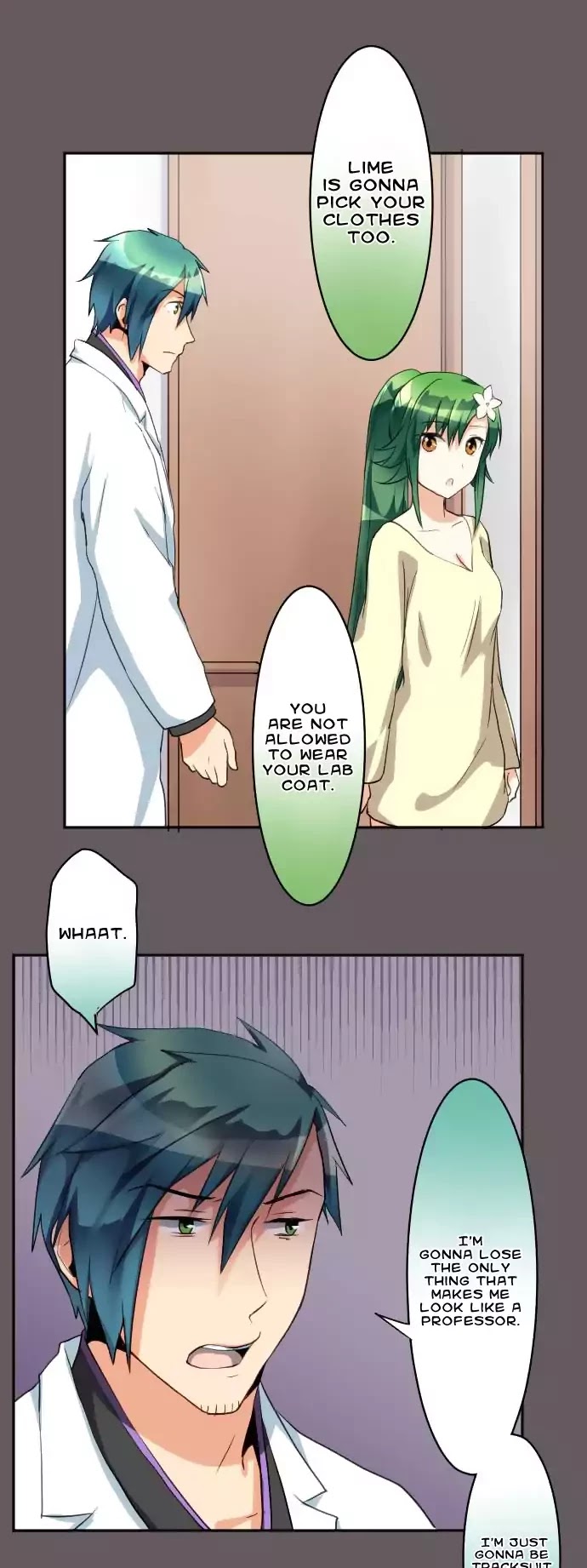 Hakase to Suraimu-chan Chapter 54 page 9 - Chapter 54: A request