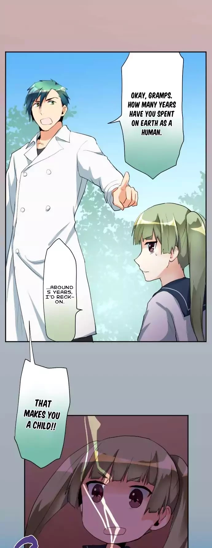 Hakase to Suraimu-chan Chapter 55 page 11 - Chapter 55: Let's Go To An Amusement Park