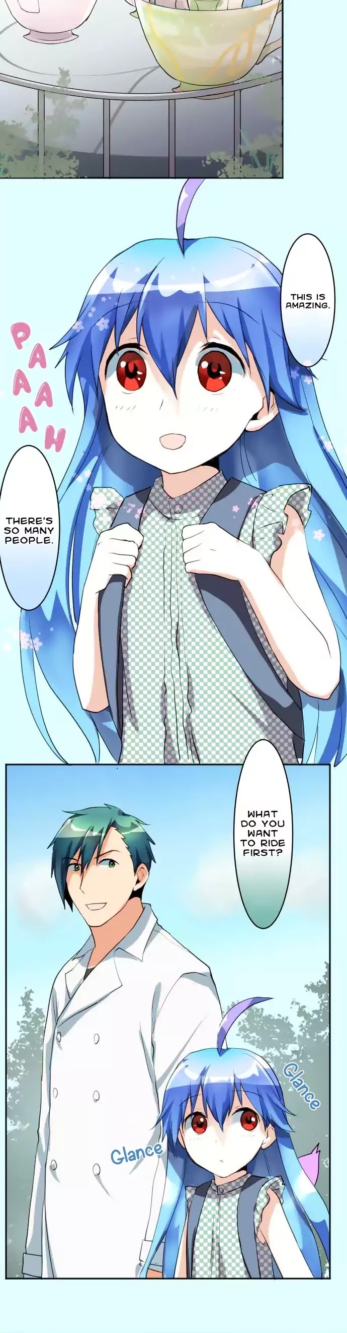 Hakase to Suraimu-chan Chapter 55 page 14 - Chapter 55: Let's Go To An Amusement Park
