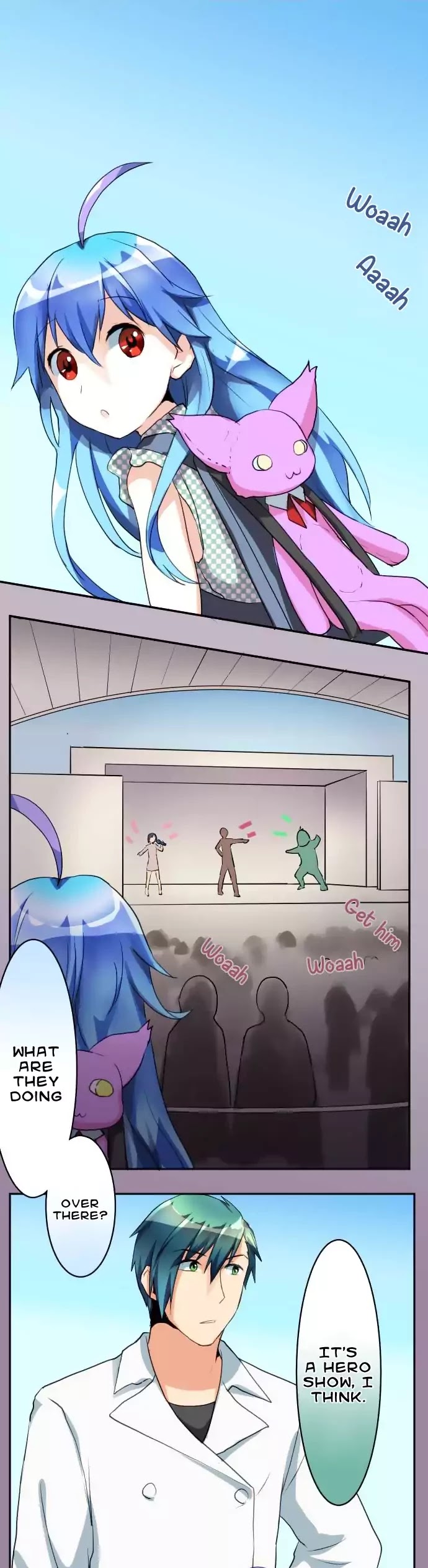 Hakase to Suraimu-chan Chapter 55 page 15 - Chapter 55: Let's Go To An Amusement Park