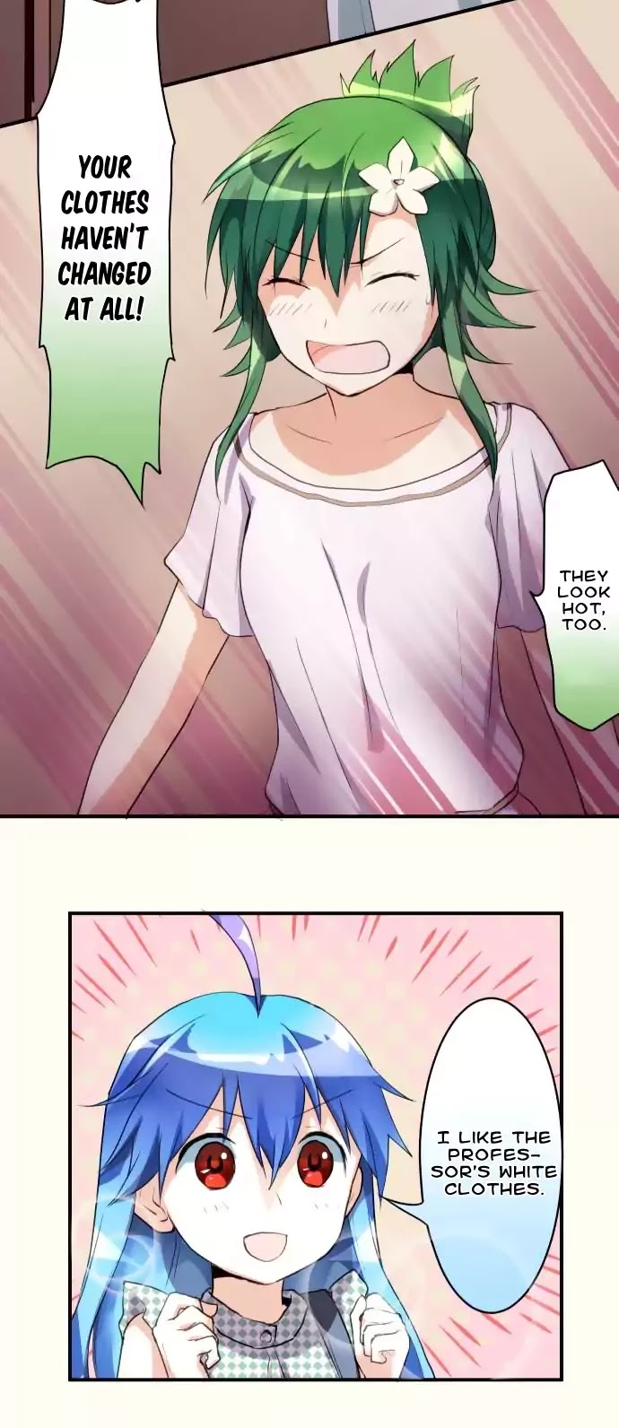 Hakase to Suraimu-chan Chapter 55 page 3 - Chapter 55: Let's Go To An Amusement Park