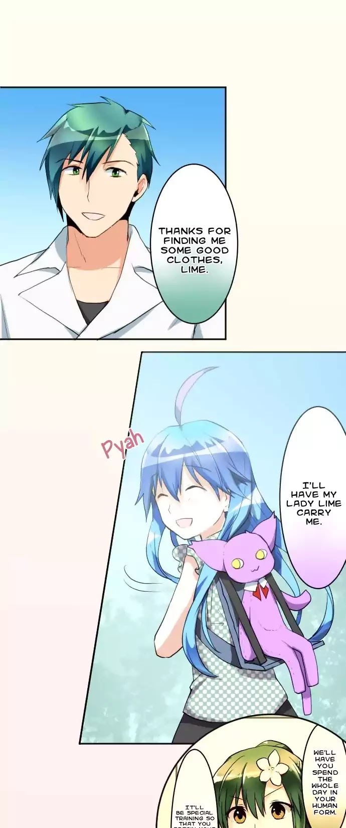 Hakase to Suraimu-chan Chapter 55 page 5 - Chapter 55: Let's Go To An Amusement Park