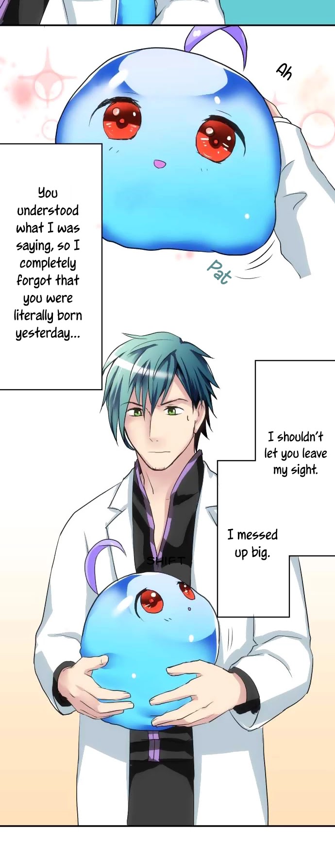 Hakase to Suraimu-chan Chapter 6 page 13 - Chapter 6: To go from ___ to 2