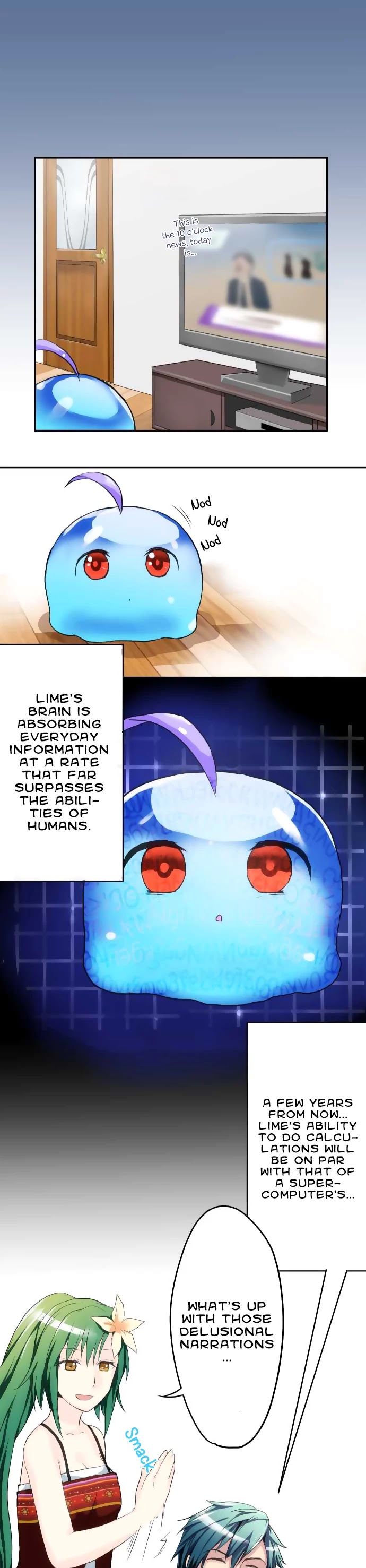 Hakase to Suraimu-chan Chapter 6 page 2 - Chapter 6: To go from ___ to 2