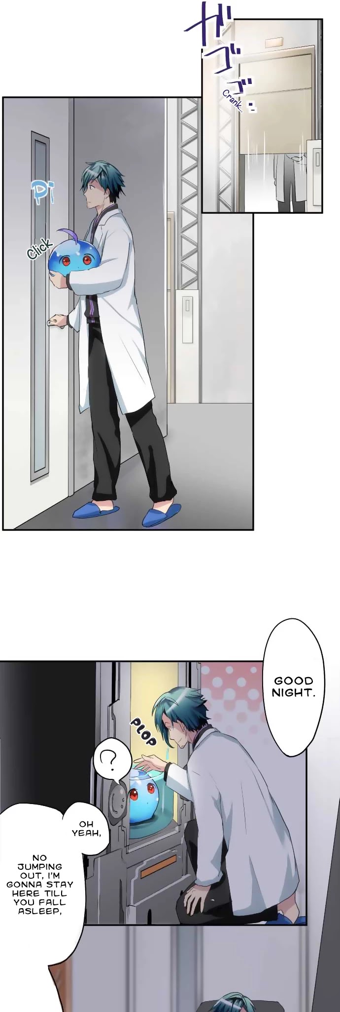 Hakase to Suraimu-chan Chapter 6 page 4 - Chapter 6: To go from ___ to 2