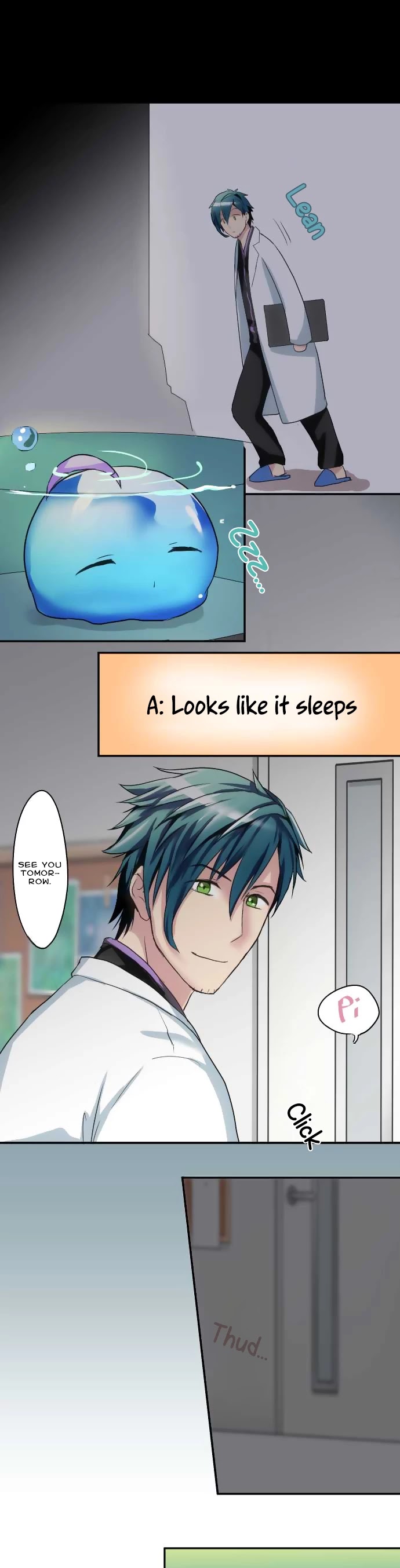 Hakase to Suraimu-chan Chapter 6 page 6 - Chapter 6: To go from ___ to 2