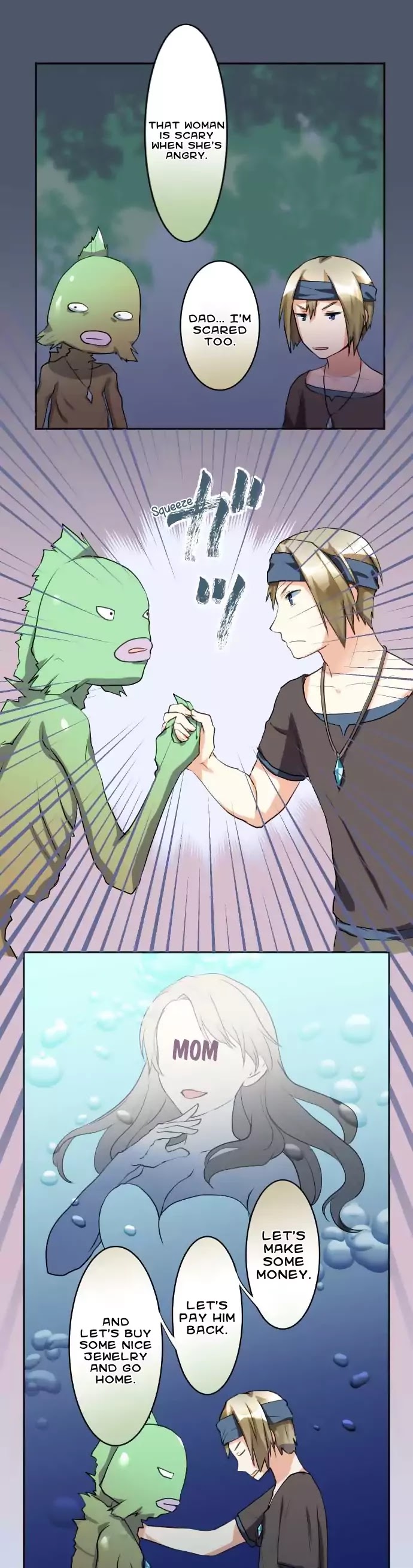 Hakase to Suraimu-chan Chapter 60 page 16 - Chapter 60: Apologies with Dad