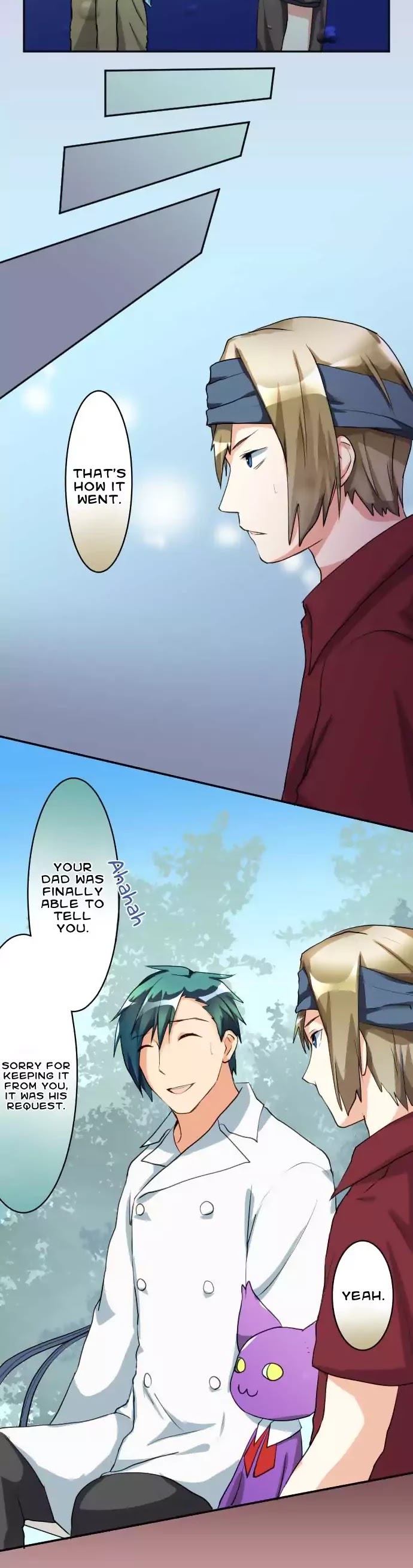 Hakase to Suraimu-chan Chapter 60 page 17 - Chapter 60: Apologies with Dad
