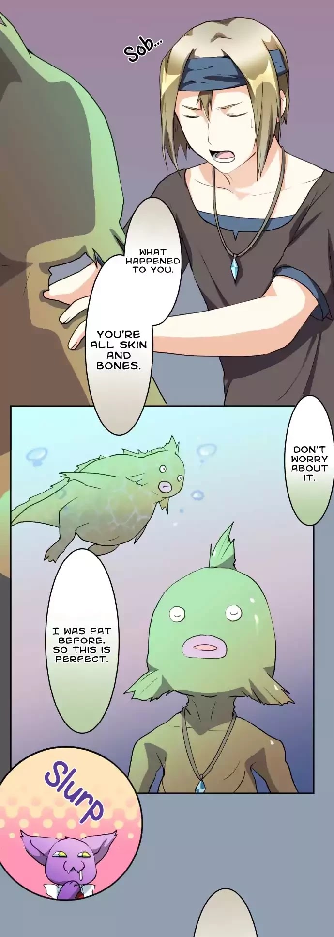 Hakase to Suraimu-chan Chapter 60 page 4 - Chapter 60: Apologies with Dad