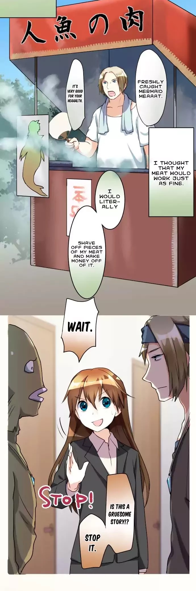 Hakase to Suraimu-chan Chapter 60 page 9 - Chapter 60: Apologies with Dad